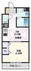 第１８関根マンションの物件間取画像